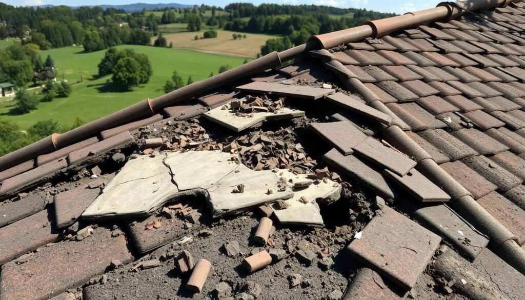 Hagelschaden Dach beschädigt Austria Hagelschaden Dach beschädigt Austria