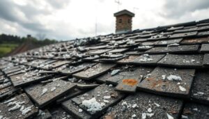 Hagelschaden Dach beschädigt Austria