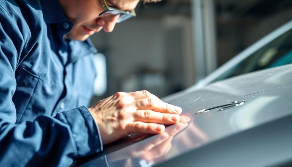 Hagelschaden Begutachtung