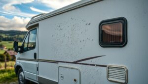 Hagelschaden Wohnmobil Austria