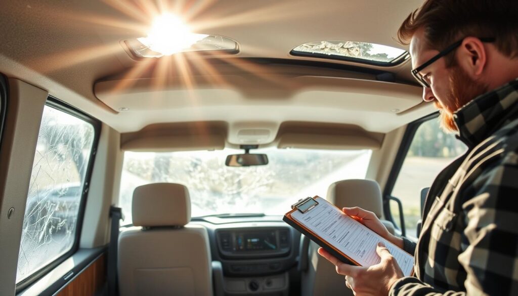 Hagelschaden Wohnmobil Beurteilung