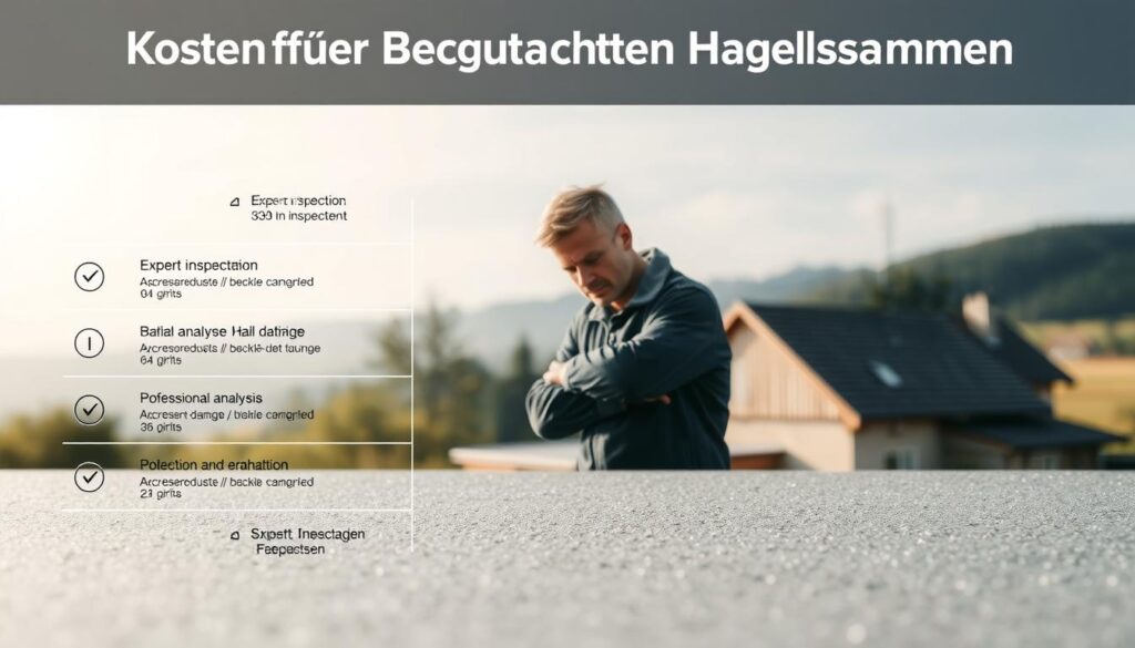 Kosten für Begutachtung Hagelschaden