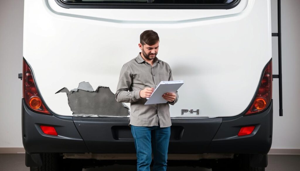 Gutachter Wohnwagen Schaden