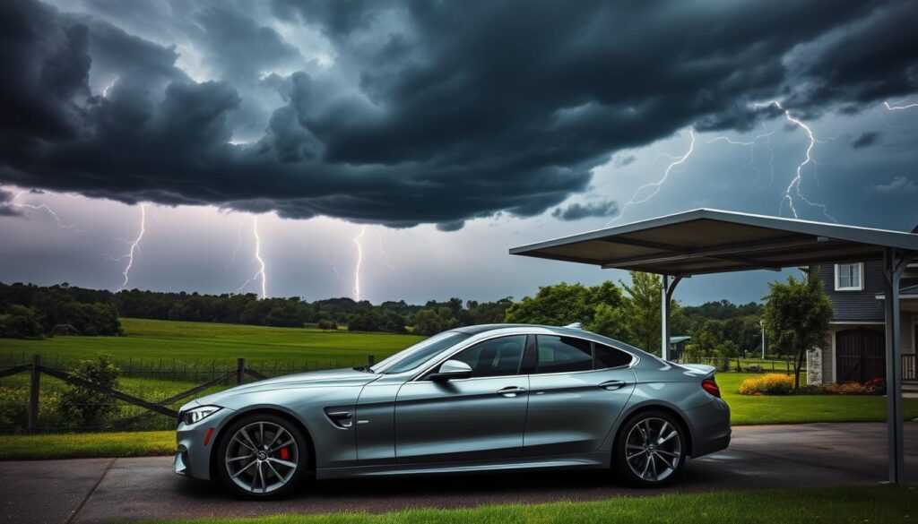 Hagelschaden vermeiden