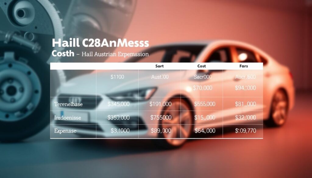 Kostenvergleich Hagelschaden Gutachter