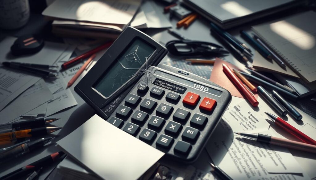 Schadenhöhe Berechnung Fehler