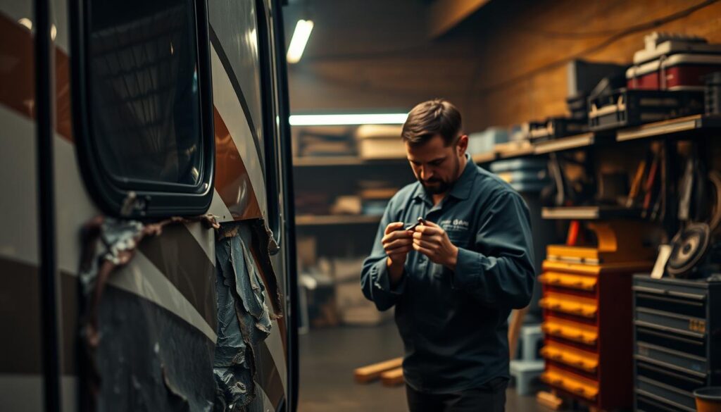 Wohnmobil Schadensregulierung Prozess