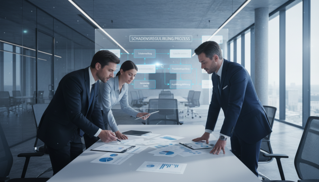 Schadensregulierung Prozess