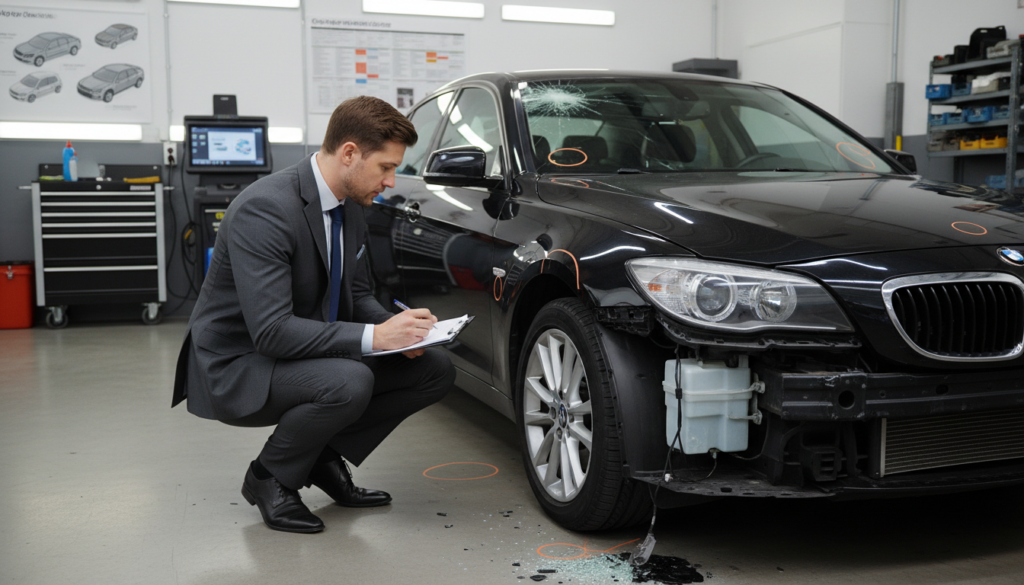 Vollkaskoschäden Befundaufnahme