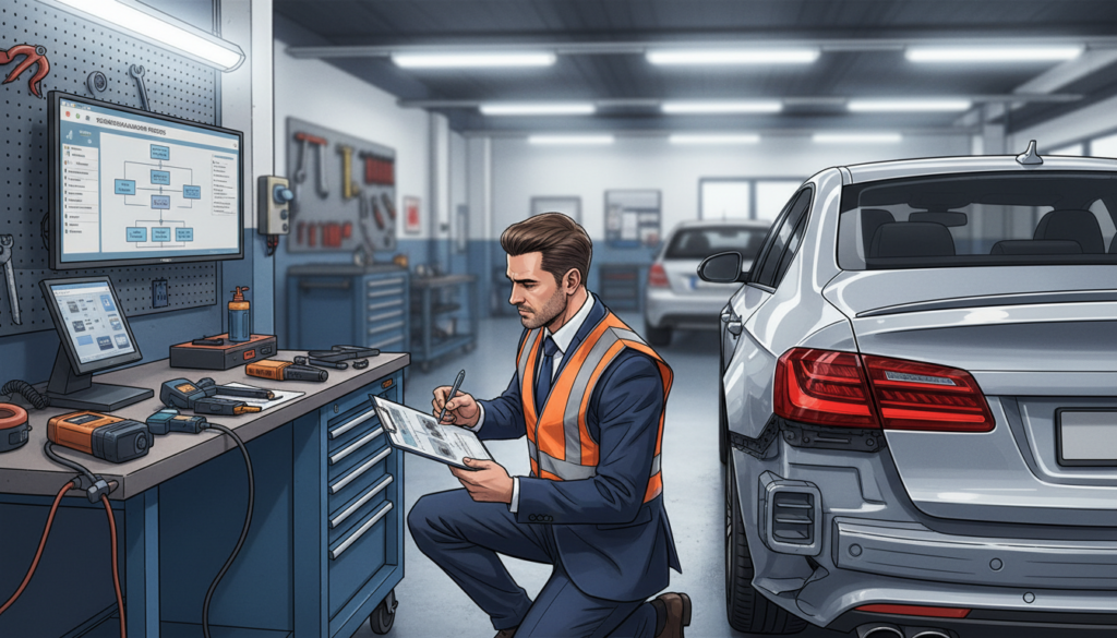 Fahrzeugschaden Schadenskalkulation Fahrzeugschaden Schadenskalkulation